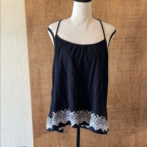 Old Navy Black Camisole Style Summer Top